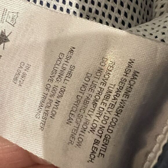 Columbia PFG Backcast III Lined 6" Water Shorts Trunks Mens Large Blue - Picture 6 of 11